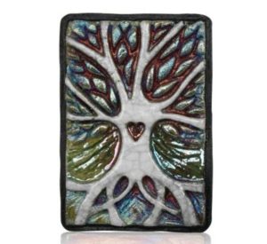 Small Raku Wall Art - Tree of Life