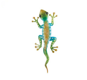 Gecko Decor 11- Rainbow Green