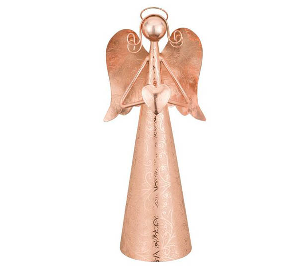 regal rose gold angel 10 decor with heart joe wilcox indian den