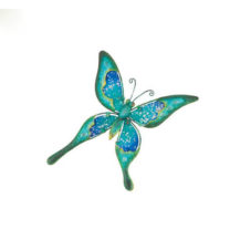Watercolor Wall Decor Butterfly- 9.75