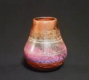 Navajo Horsehair vase NP-15