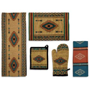 Kinara Diamond Arrow Placemat Set