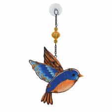 Regal Blue Bird Sun Catcher