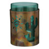 Regal Copper Candleholder-Cactus