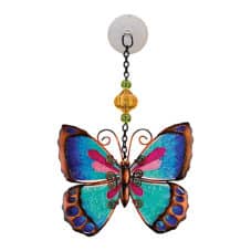 Regal Green Butterfly Sun Catcher