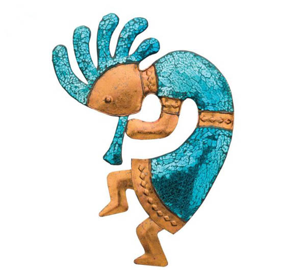 Regal Mosaic 18 Kokopelli Decor Joe Wilcox Indian Den - Kokopelli Outdoor Wall Art Regal Mosaic 18 Kokopelli Decor Joe Wilcox Indian Den - Kokopelli Outdoor Wall Art