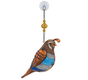 Regal Quail Sun Catcher