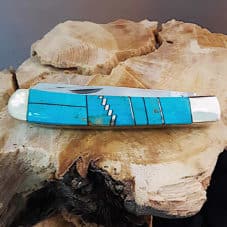 Turquoise-Inlay-2-Blade-Trapper-Knife
