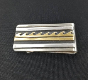 Singer Silver & Brass Money Clip