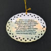 Cathedral Rock Porcelain Christmas Ornament - Image 2