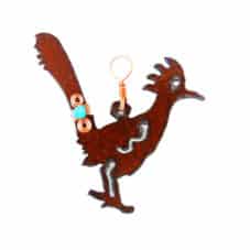 Copper Roadrunner Christmas Ornament