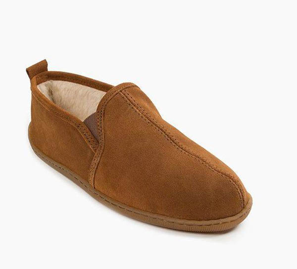 romeo slippers leather sole