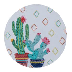 Cactus Garden Braided Placemat