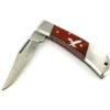 Eagle Inlaid Wood Grain Knife - Image 4