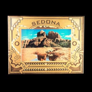 Sedona Kokopelli Custom Wood Frame