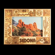 Sedona Southwest Border Wood Frame