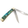 Genuine Turquoise Inlaid Knife - Image 4