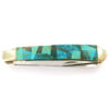 Genuine Turquoise Inlaid Knife - Image 3