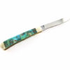 Genuine Turquoise Inlaid Knife - Image 2
