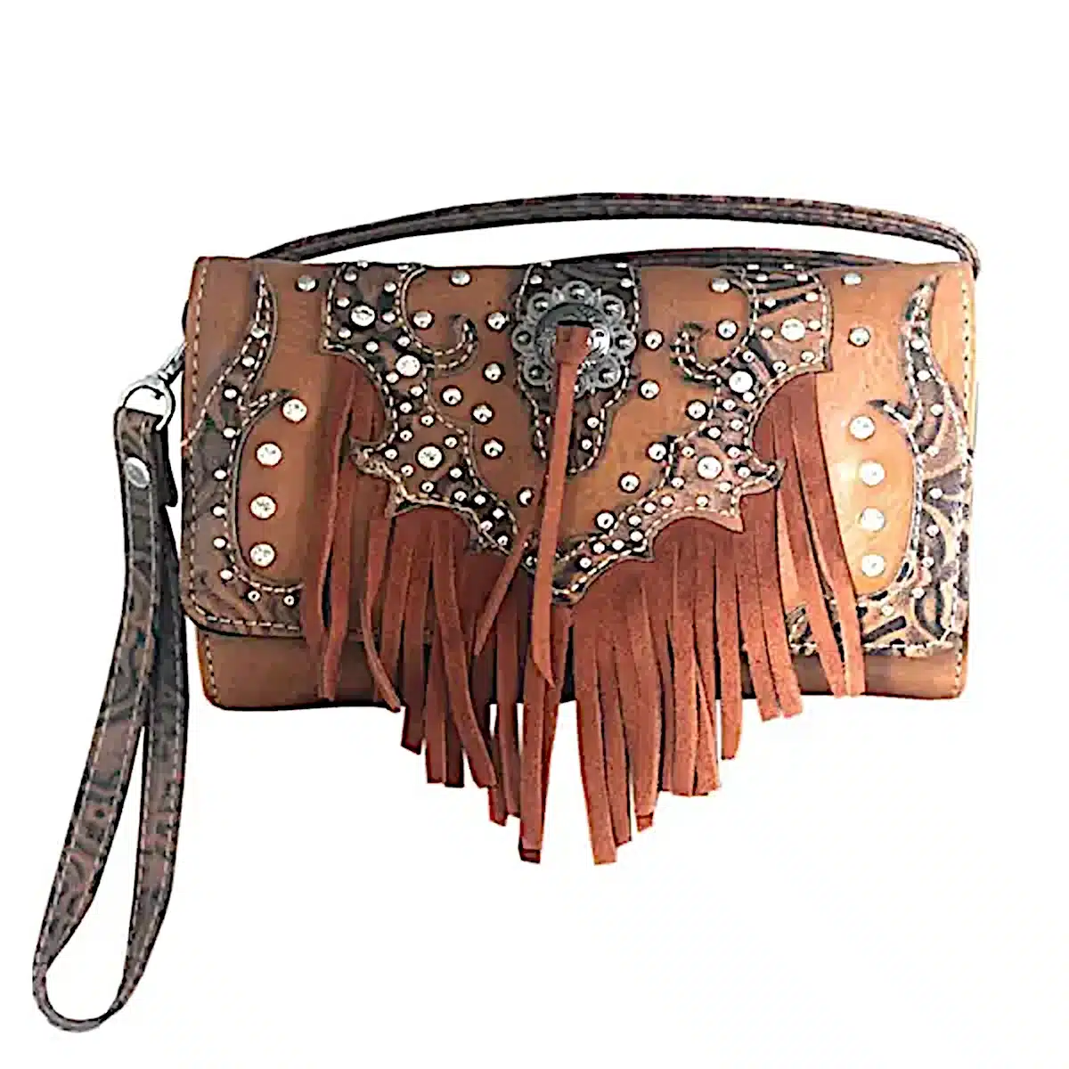 western fringe bag