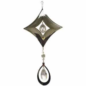 Triangle-Silver-Spinner-Crystal-Drop