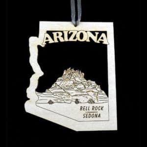 Arizona State Bell Rock Ornament