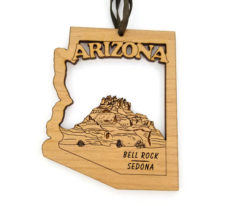 Arizona State Bell Rock Ornament