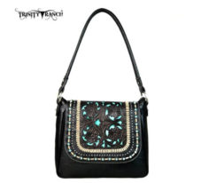 Trinity Ranch Tooled Leather Hobo