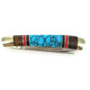 Two Blade Turquoise Inlaid Knife - Image 3