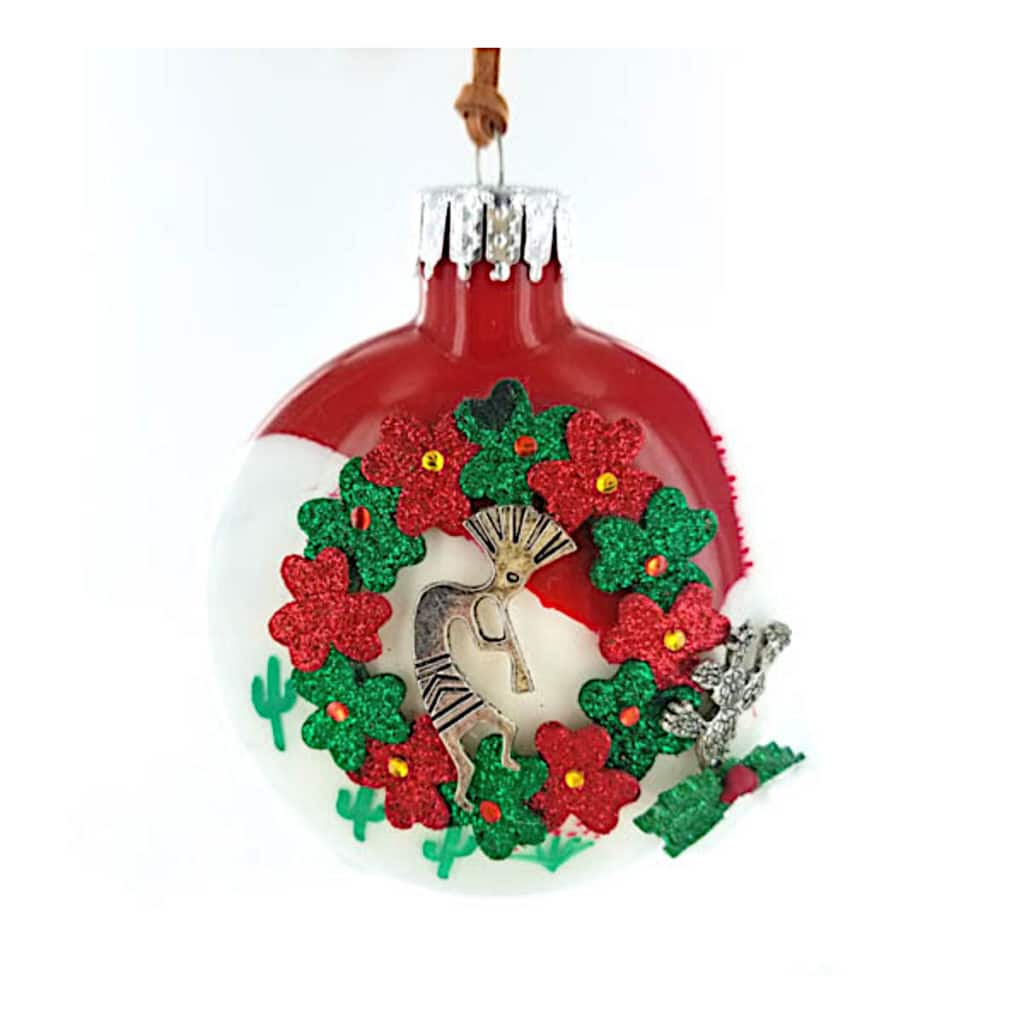 Hand Crafted Kokopelli Ornament Joe Wilcox Indian Den