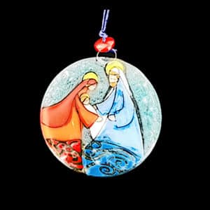 Mary &amp Joseph Nativity Ornament