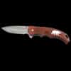 Assisted Opening Wood Knife w/ Bear - Image 3