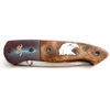 Eagle Head Inlaid Browning knife - Image 3