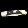 Eagle Head Inlaid Lockback Wood Knife - Image 2