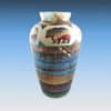 Willie Horsehair Dreamcatcher Vase w Bear - Image 4