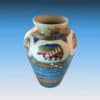 Willie Horsehair Dreamcatcher Vase w Bear - Image 3