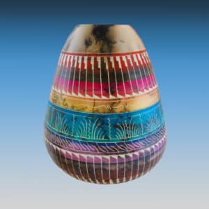 Collectible Navajo Horsehair Vase NP-78