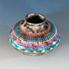 Fine Hand Crafted Navajo Horsehair Vase