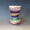 Navajo White Clay Horsehair Vase