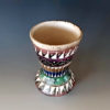 Navajo White Clay Horsehair Vase