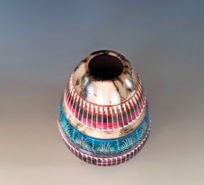 Collectible Navajo Horsehair Vase