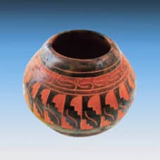 Southwest Navajo Horsehair Pot NP-74