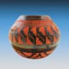 Southwest Navajo Horsehair Pot - Image 2
