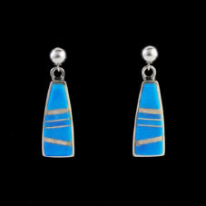 Navajo Native American Turquoise Earrings