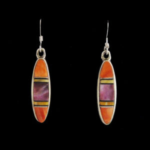 Native American Genuine Spiny Oyster Earrings
