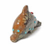 IAC-FET-225 Genuine Laate Zuni Dolphin Carving Fetish-front