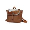 S-3381-2 Myra Classic Carvings Leather & Hair-On Bag