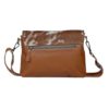 s-3380-3 Myra Blossom Etched Leather & Hair On Bag