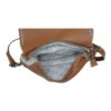 s-3380-6 Myra Blossom Etched Leather & Hair On Bag