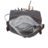 s-3807-6 Aztec Motif Leather & Hairon Bag